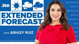 Cold, sunny Saturday, increasing clouds Sunday | KING 5 Weather extended forecast