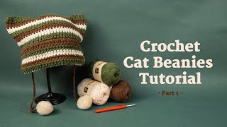 [Part 1]- Cat Beanie Crochet Kit Introduction-Yeezhee