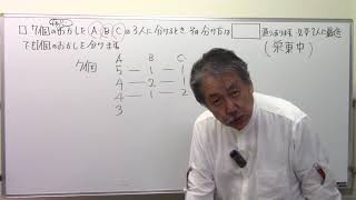 栄東中‼偏差値60超えの算数！(546)お菓子を3人で分ける