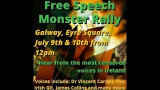 Galway free speech rally!
