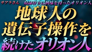 【サアラさん】地球人の遺伝子操作を続けたオリオン人～奴隷作りに興味を持ったオリオン人