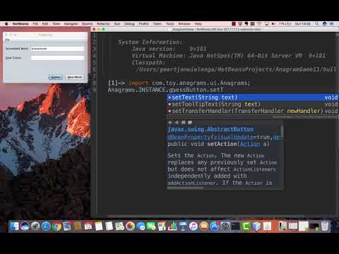 Live Scripting of Java Swing with JShell and Apache NetBeans Live Scripting of Java Swing with JShell and Apache NetBeans