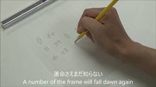 【空耳ASMR】「残酷な天使のテーゼ」を鉛筆で演奏してみた