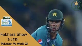 Fakhar Six To Thisara Parera | Independence Cup 2017 | Pakistan vs World XI | PCB