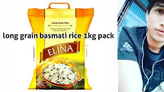 Elina long grain regular rice 1kg pack review || elina rice for regular use review || Ashish Kumar