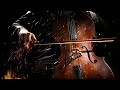 cellist in flames classical orchestra mix