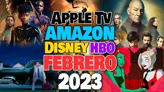 Estrenos Disney Plus, Amazon, HBO Max, Apple Tv FEBRERO 2023