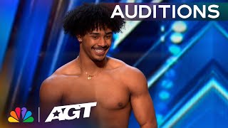 Donovyn Diaz performs a heart-felt tribute to his mother battling cancer | Auditions | AGT 2023