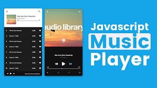 Build a Music Player with a Playlist using HTML CSS & JavaScript