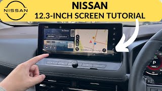 Nissan Tutorial - 12.3-Inch Screen Feature Walkthrough - Complete Guide / User Manual