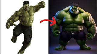 Avengers but fat vengers || Super heroes of all characters...