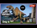 🔴 Let's play - Jurassic World Evolution (Part 29) Secrets Of Dr. Wu DLC - Day 5