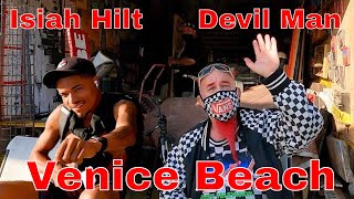 Venice Beach To Santa Monica Virtual Bike Tour Grind Meet Isiah Hilt & Devil Man on a Beautiful Day.