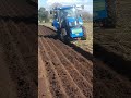 Gordon Beatie with New Holland T6040 & Kverneland at 5 Nations Ploughing Challenge 24th March 2023