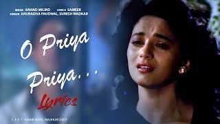 O Priya Priya Full Song | Heart Breaking Love Song | Dil | Aamir Khan, Madhuri Dixit