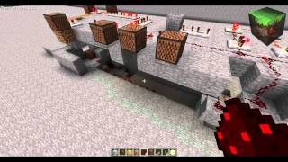 Minecraft - First Drum Machine