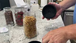 How to use the Electric Mason Jar Vacuum Sealer Kit for Wide and Regular Mouth Jars