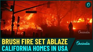 U.S Breaking: Shocking Spread of BRUSH Fire In California Burns Los Angeles, Malibu and More....