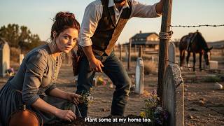 He Found Her Planting Flowers On Forgotten Graves, Said "Plant Some At My Home Too"