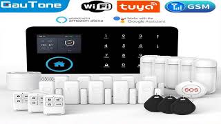 GauTone PG103 Alarm System for Home Burglar Security 433MHz WiFi GSM Alarm Wireless Tuya Smart