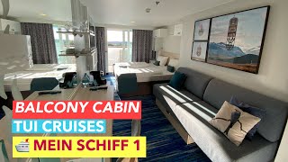 Cruise Ship Mein Schiff| Review Balcony Cabin| TUI Cruises