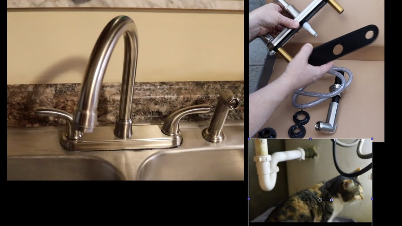 How To Install A Glacier Bay 209 442 Faucet (DIY Installation ...