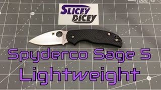 Spyderco Sage 5 Lightweight