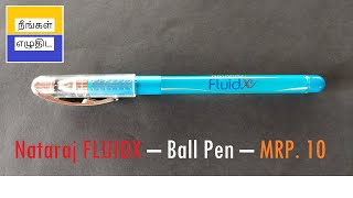 Nataraj FLUIDX | ₹ 10 Ball Pen