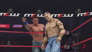 UNDERTAKER \u0026 RANDY ORTON VS ELITE JOHN CENA \u0026 JOHN CENA
