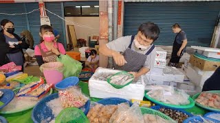 金獅湖市場海鮮拍賣 興達港王中皇海鮮叫賣直播0410