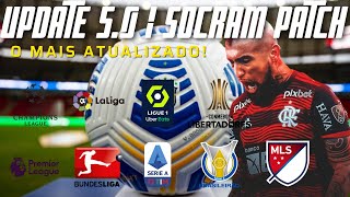 [SAIU]! PATCH ATUALIZADO PARA PES 2013 | UPDATE 5 0 | SOCRAM PATCH 2022