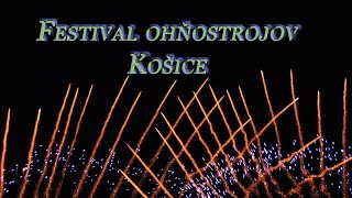 Festival ohňostrojov,  Košice, sobota  29.8.2015, česká prezentácia