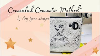 Hidden Connectors - The New & Improved Method for Installing in Handbags by Amy Lynne Designs