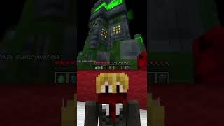 WARDEN vs CREEPER NUCLEAR en MINECRAFT ☢ #shorts #minecraft