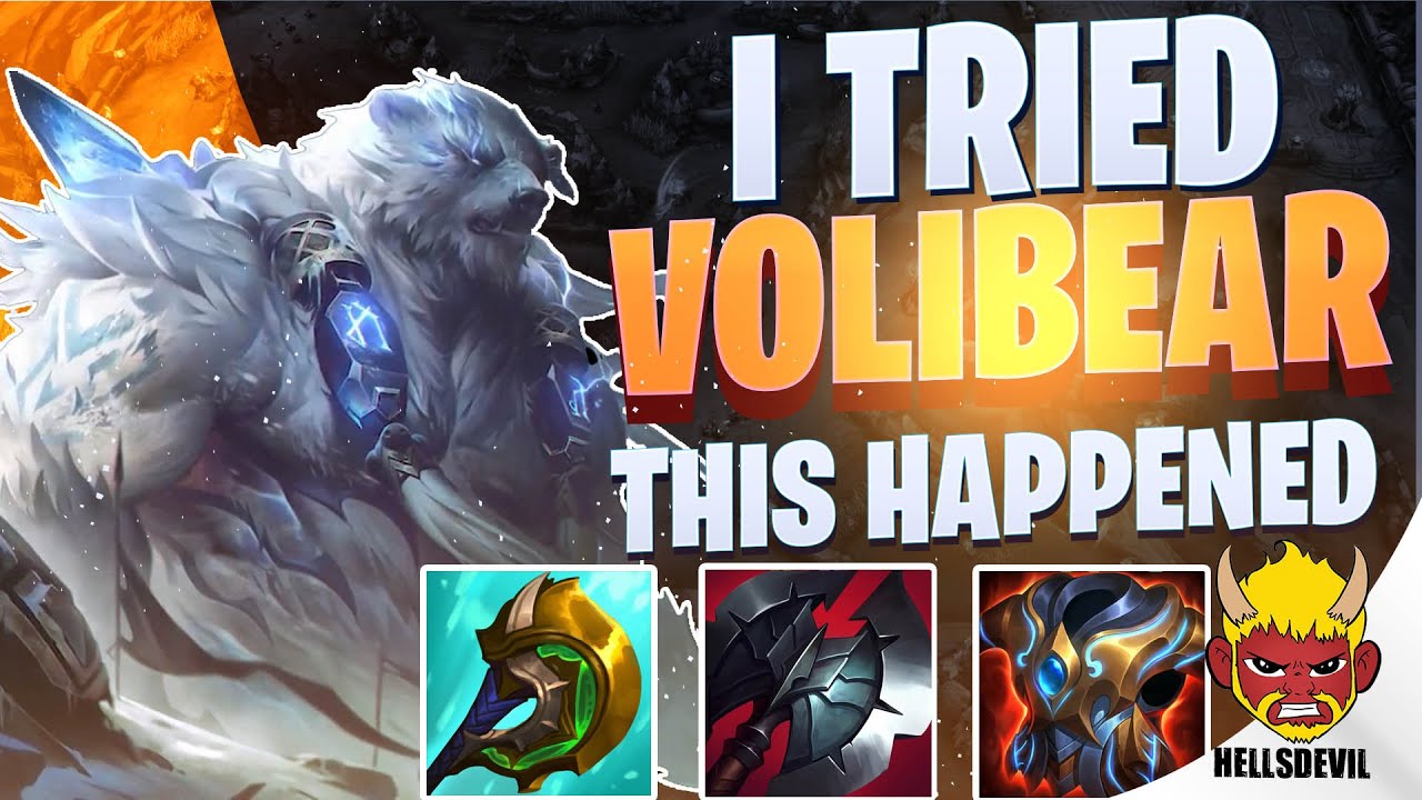 WILD RIFT | I Tried Volibear And THIS Happened... | Challenger Volibear ...