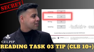 How To Get A 10+ CELPIP Score 💡 | Reading Task 03 Tips \u0026 Tricks 🤫