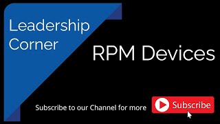 CEO Marc Sherman, MD lists the types of RMP devices ACP provides patients.