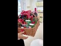 fully christmasy themed gift hamper christmas gift basket