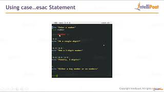 LM5 Lecture 5 – Using Case Esac Statement