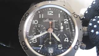 Breguet Transatlantique Flyback Chronograph Ref.3820 Function Testing Titanium Case