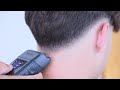 low fade-haircut tutorial | asmr barber