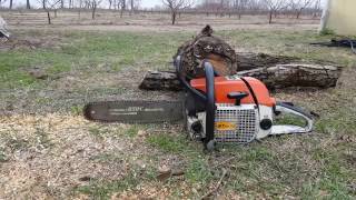 Stihl 038AV chainsaw