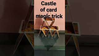 Cards Castle Magic Trick | Card Tricks | How to make a castle of cards