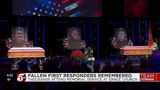 Fallen Burnsville first responders honored during public service memorial