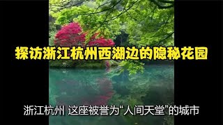 探访浙江杭州西湖边的隐秘花园