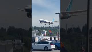 Beautiful 777X Flyby at Seafair Airshow 😍 (READ DESC)