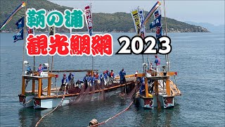 鞆の浦観光鯛網2023　伝統を引き継ぐサポート漁師