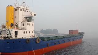 Container Vessel M.V MARONTRUST-03 Heading Towards Pangaon Inland Port | M R I Roby | Mind for Ship