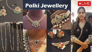 Budget Polki JEWELLERY | Kundan Jewellery |  Essence Jewels @brideessentials#lightweightjewellery