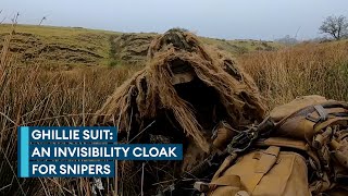 How a ghillie suit keeps a British Army sniper hidden in plain sight